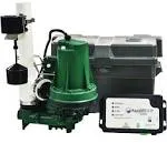 Zoeller 508-0006 Aquanot 508 ProPak53 Preassembled Sump Pump System with Battery, Size: 27