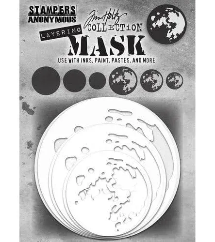 Stampers Anonymous - Stampers Anon Moon MASK Layering 6/PKG