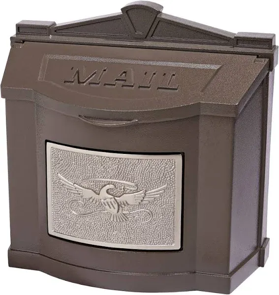 Wall Mount Mailbox Eagle Emblem