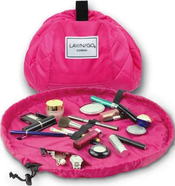 Lay-n-Go Cosmo Deluxe Drawstring Cosmetic Makeup Bag