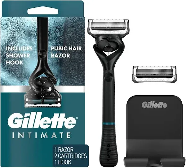 Gillette Intimate Pubic Hair Razor for Men