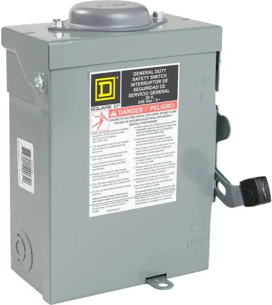 Square D DU221RB Safety Switch