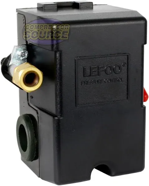 Lefoo Single Port 145-175 psi Air Compressor Pressure Switch