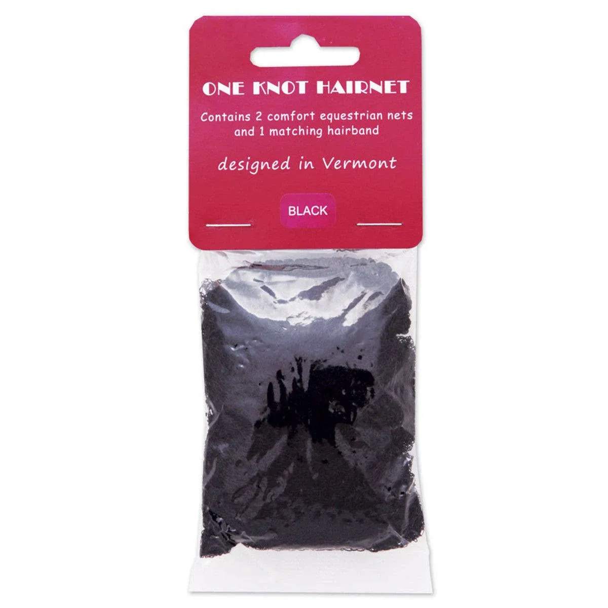 One Knot Hairnet - Black