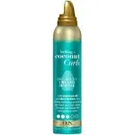 OGX Locking + Coconut Curls Decadent Creamy Mousse - 7.9 oz