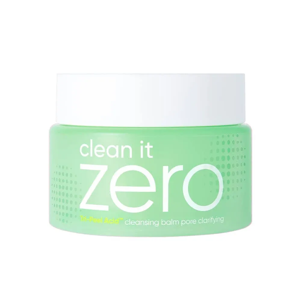 BANILA CO Clean It Zero Pore Clarifying Cleansing Balm: Makeup Remover, Balm to Oil, Double Cleanse, Acne Face Wash,100ml