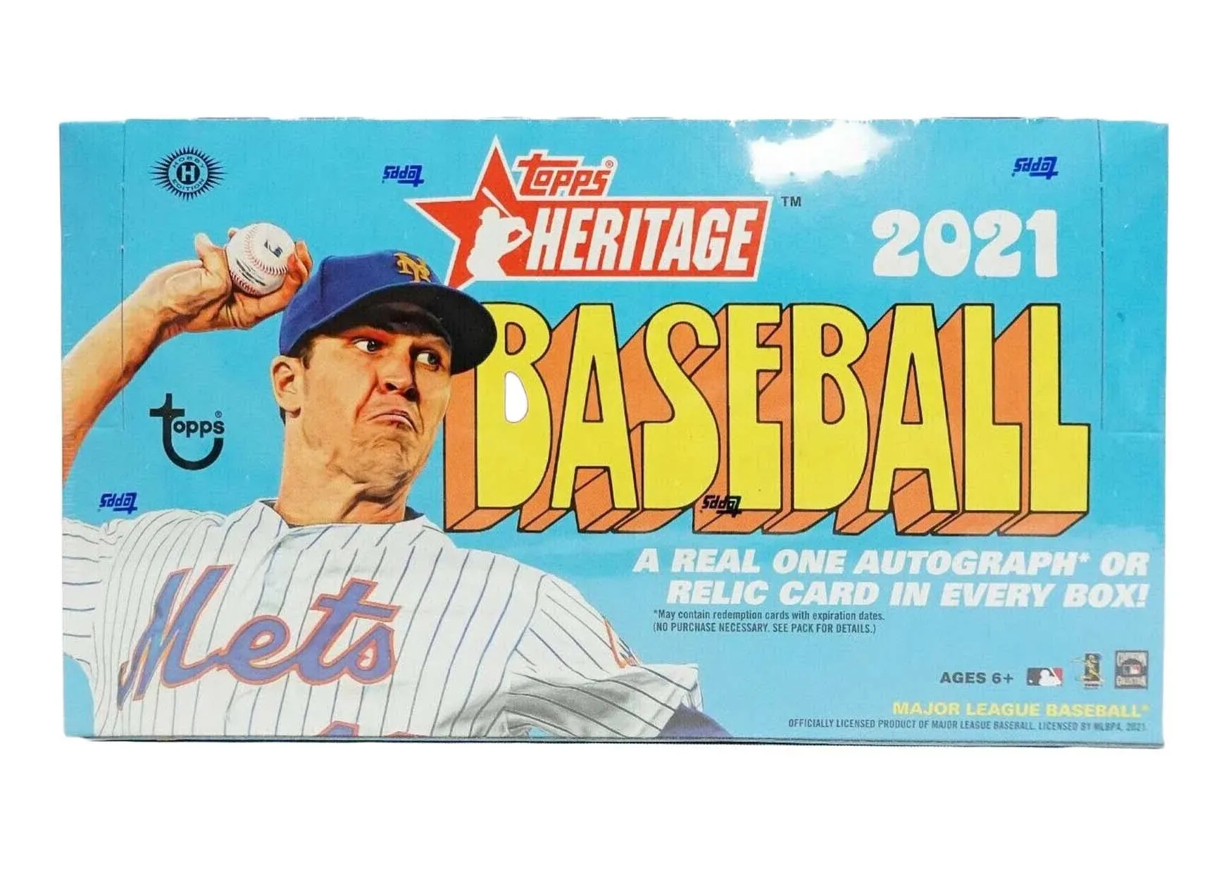 2021 Topps Heritage Baseball Hobby Box