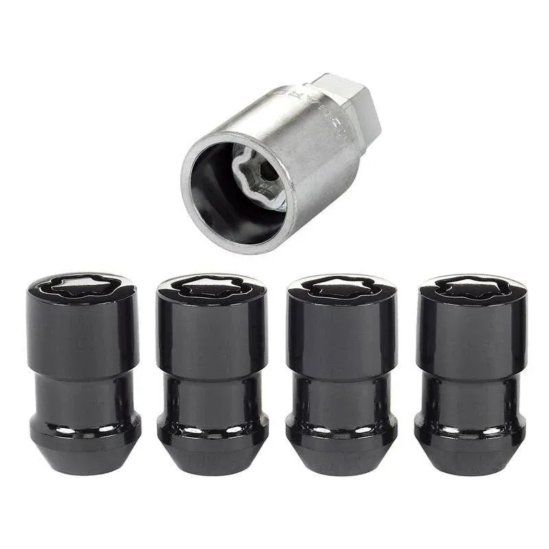 McGard 24026 Black Cone Seat Wheel Locks