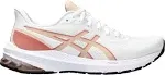 Women's Asics GT-1000 12, White/Light Garnet, 11 B Medium