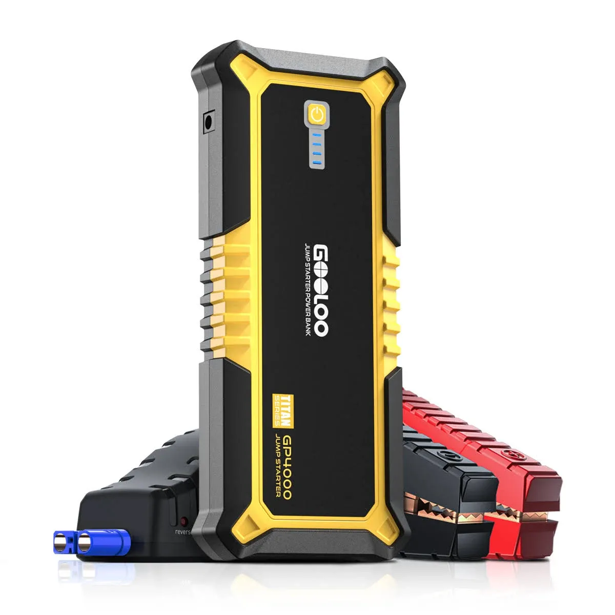 GOOLOO Car Jump Starter,GP4000 4000A Peak 12V for All Gas and up to 10.0L Diesel Engine