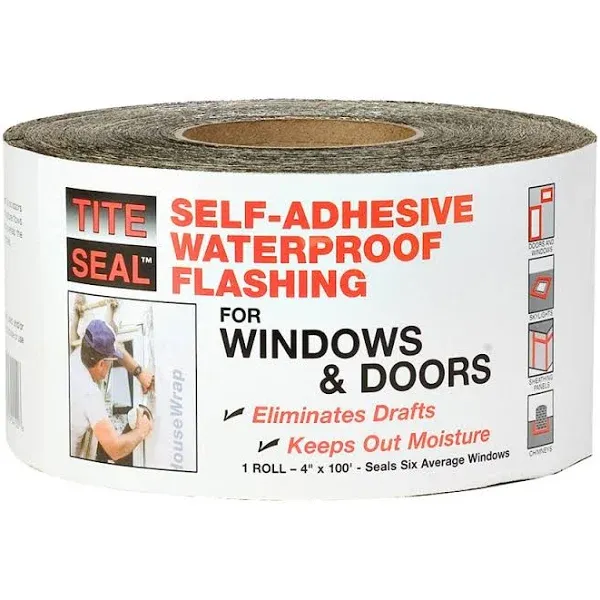 Tite Seal Self-Adhesive Waterproof Flashing TS4100