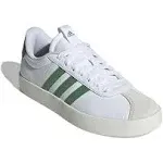 Adidas Women's VL Court 3.0 Low Sneakers in White/Green - Size 8.5