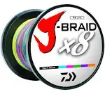 Daiwa J-Braid 3000 Meter 65#Bulk Spool Multi-Color