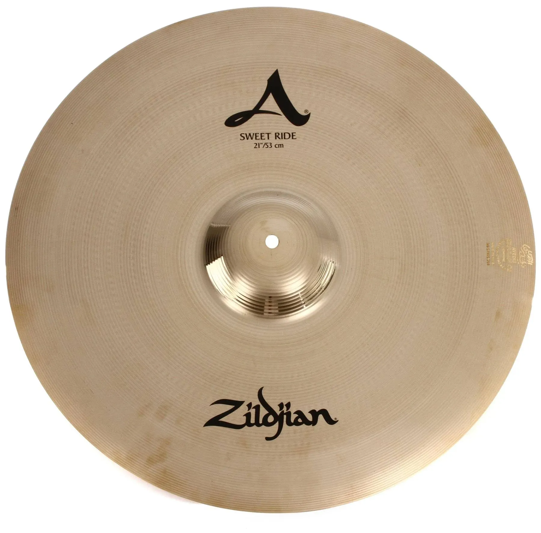 Zildjian 21" A Sweet Ride Cymbal - Brilliant