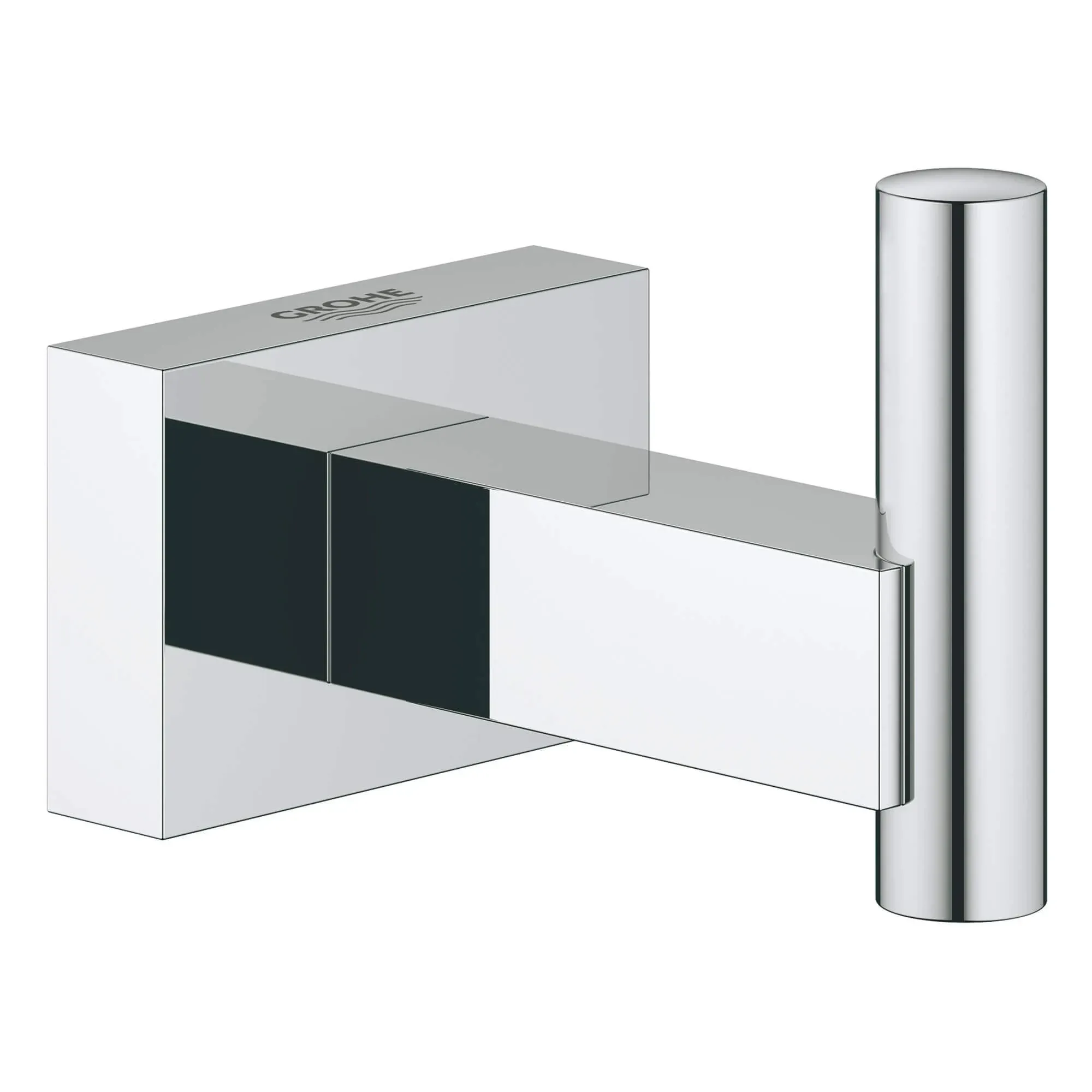 Grohe 40511001 Essentials Chrome Cube Robe Hook