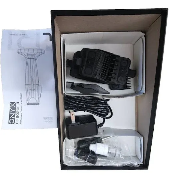 JRL Onyx Professional Cordless Hair Clipper