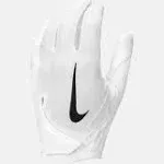 Nike Vapor Jet 7.0 Football Gloves Medium / White/White/Black