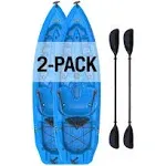 Lifetime 8-Ft Lotus Sit On Top Adult Kayaks 2 Pack