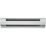 Cadet 1,500 Watt Wall Mounted Electric Convection Baseboard Heater; White