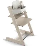 Outlet Stokke Ergonomic Tripp Trapp High Chair with Baby Set, White Wash