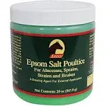 Epsom Salt Poultice 20oz Equine Sprains Bruises Abscess Insect Bites Muscle Hoof