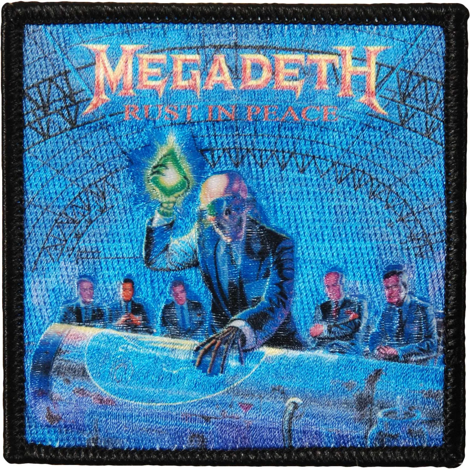 Megadeth Rust In Peace Embroidered Patch