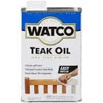 Clear Watco Teak Oil Finish