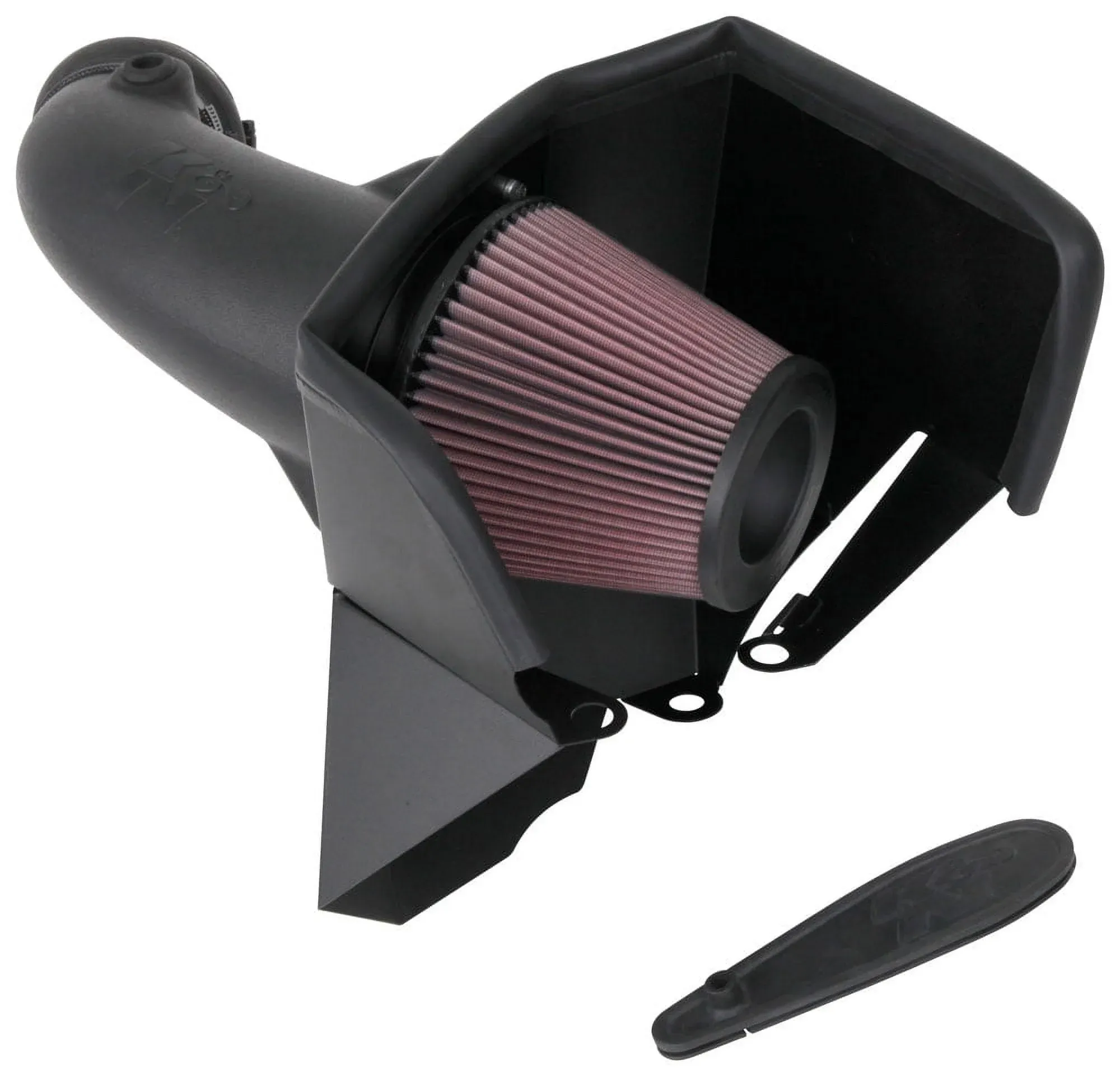 K&amp;N 63 Aircharger Air Intake for 2018-2019 Jeep Grand Cherokee TrackHawk 6.2L