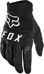 Fox Racing Mens DIRTPAW Motocross Glove,Black/Wh<wbr/>ite,X-Large