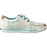 Twisted X Women's Hooey Loper, Moc Toe, Blue & Multi, 10 M