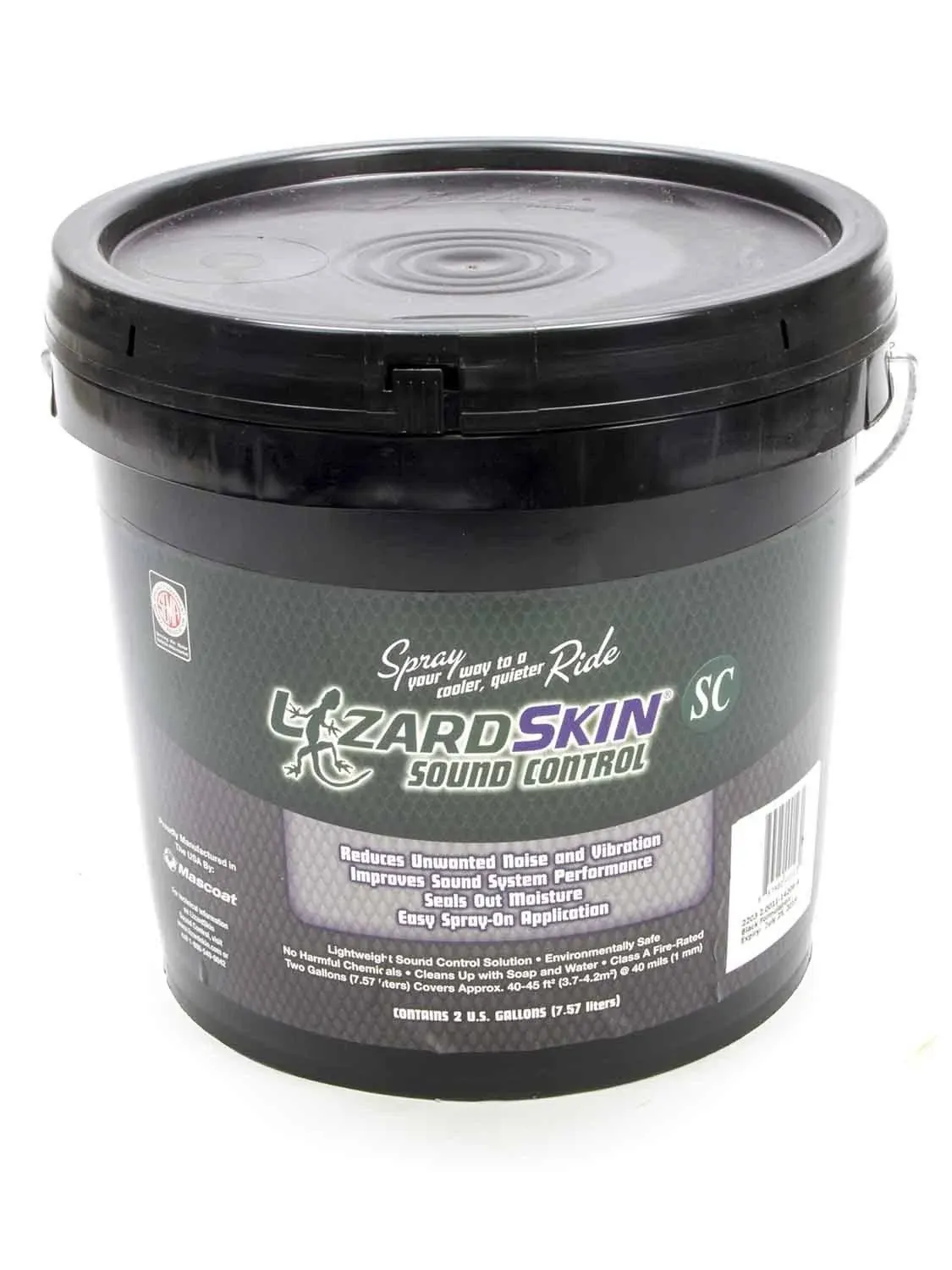 Lizard Skin Black Sound Control 2gal Ceramic Insulation