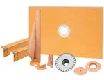 Kerdi-Shower-Kit 48" x 72" PVC Flange 2"