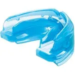 Shock Doctor Double Braces Blue Strapless Mouthguard Youth