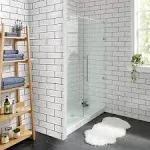 Swiss Madison Voltaire 60" x 36" Acrylic White, Single-Threshold, Center Drain, Shower Base - SM-SB523