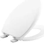 1200E4 000 - Affinity Elongated Plastic Toilet Seat - White