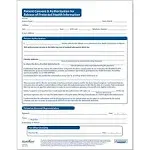 ComplyRight HIPAA Patient Consent and Authorization for Release of PHI Form - 200/Pack