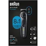 Braun All-in-One Series 5 AiO5470 Rechargeable 8-in-1 Body, Beard & Hair Electric Trimmer