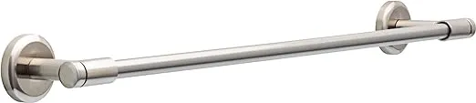 DELTA FAUCET WSD24-BN Westdale 24 in. Wall Mount Towel Bar Bath Hardware Accessory in Brushed Nickel