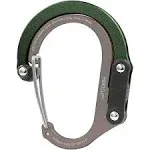 HEROCLIP Carabiner Clip and Hook Small for Purse, Stroller (Forest Green)