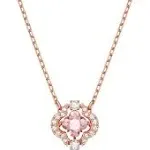 Swarovski Sparkling Dance Necklace - Pink - Necklaces