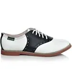 Women's Eastland, Sadie Oxford White Black 7.5 M