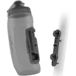 Fidlock Twist Water Bottle Cage Set - Bike Base Mount Bolt-On 590ml Smoke