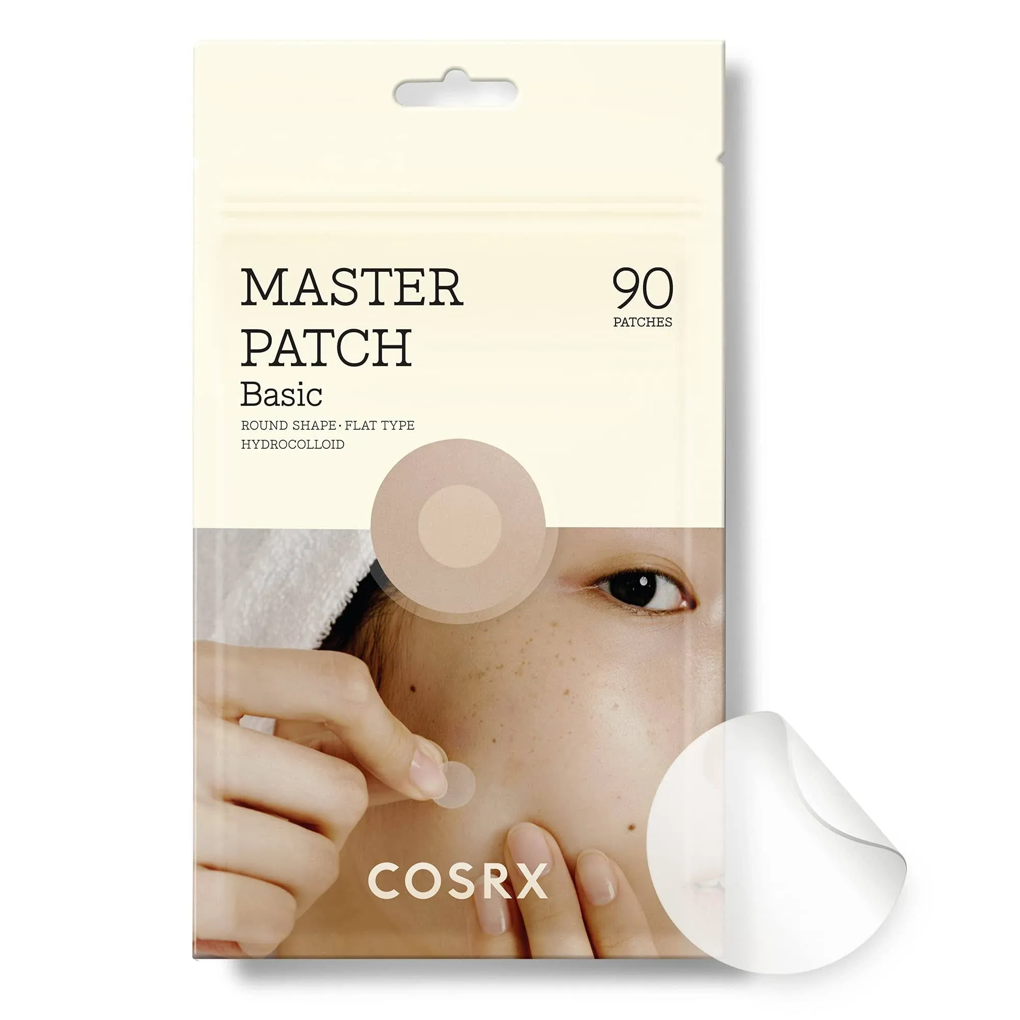 Master Patch Basic 90ea. In White