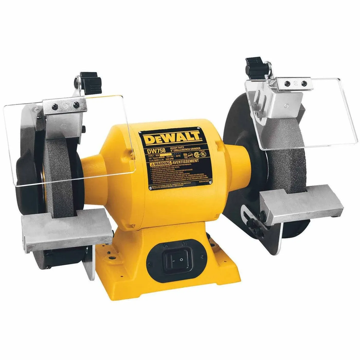 DeWalt DW758 8 in Bench Grinder