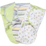 SwaddleMe Original Swaddle - Size Small/Medium, 0-3 Months, 3-Pack (Busy Bees) Easy to Use Newborn Swaddle Wrap Keeps Baby Cozy and Secure and Helps Prevent Startle Reflex