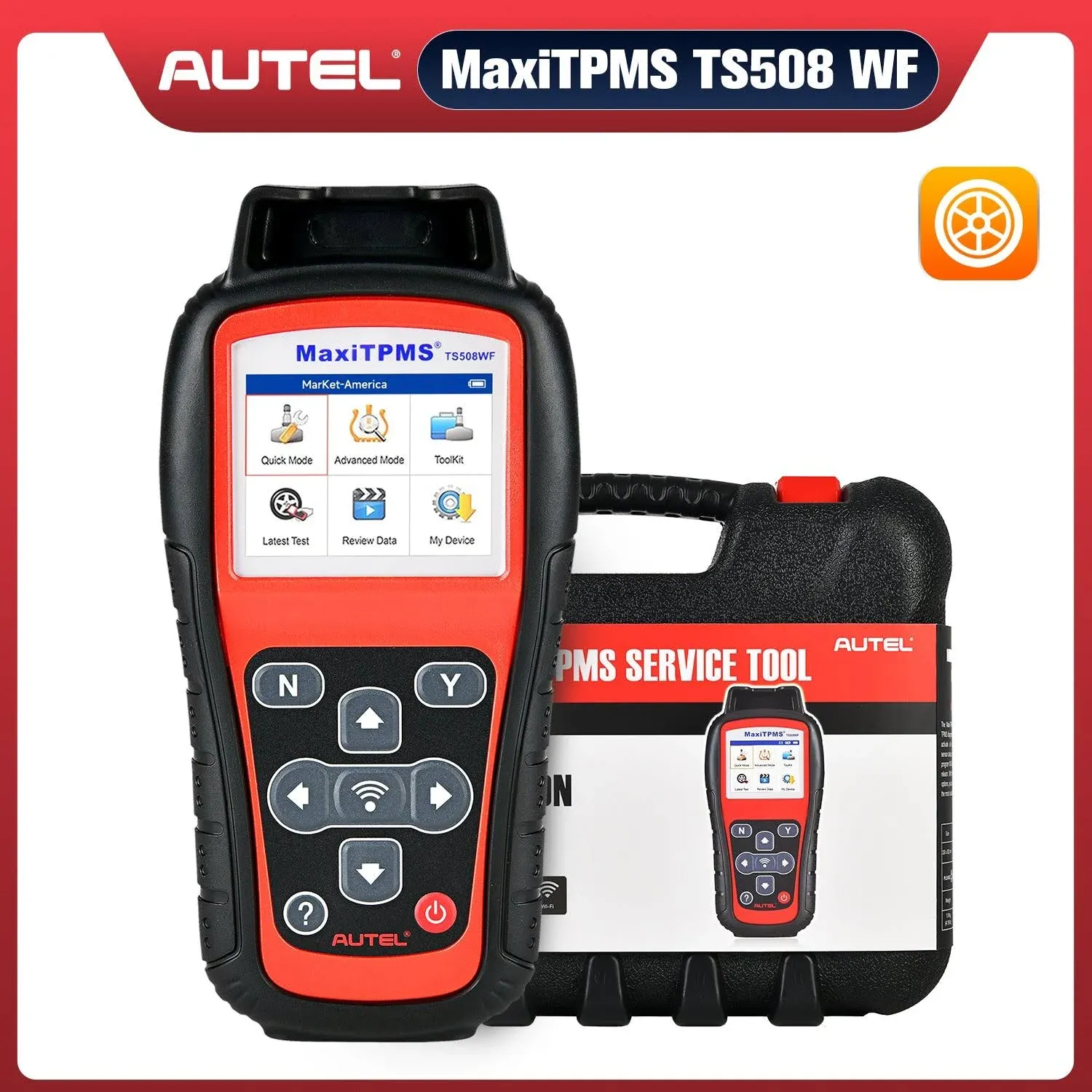 Autel MaxiTPMS TS508 TPMS Relearn Tool 2021 Newest Free Update