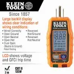 Klein Tools RT250KIT Premium Non-Contact Voltage and GFCI Receptacle Electrical Test Kit