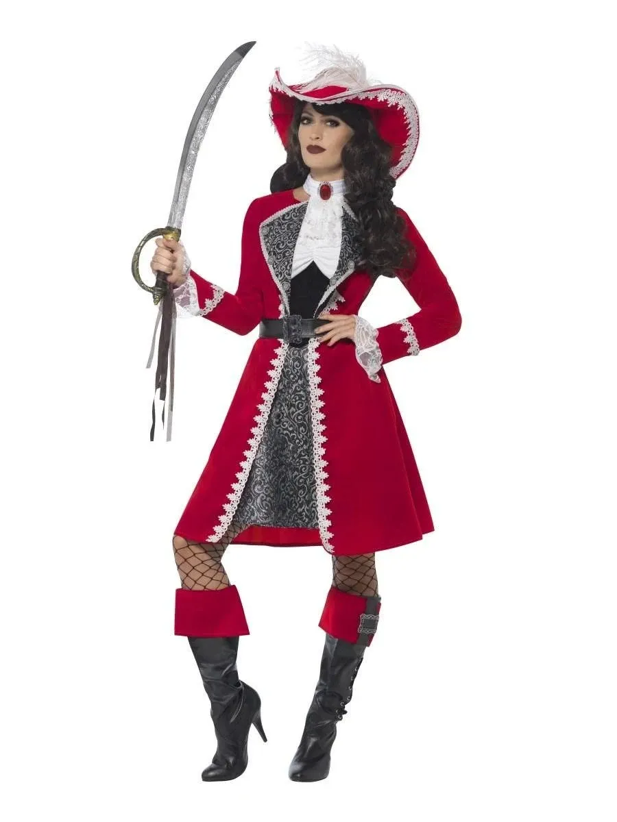 Women's Deluxe Authentic Lady Captain Costume