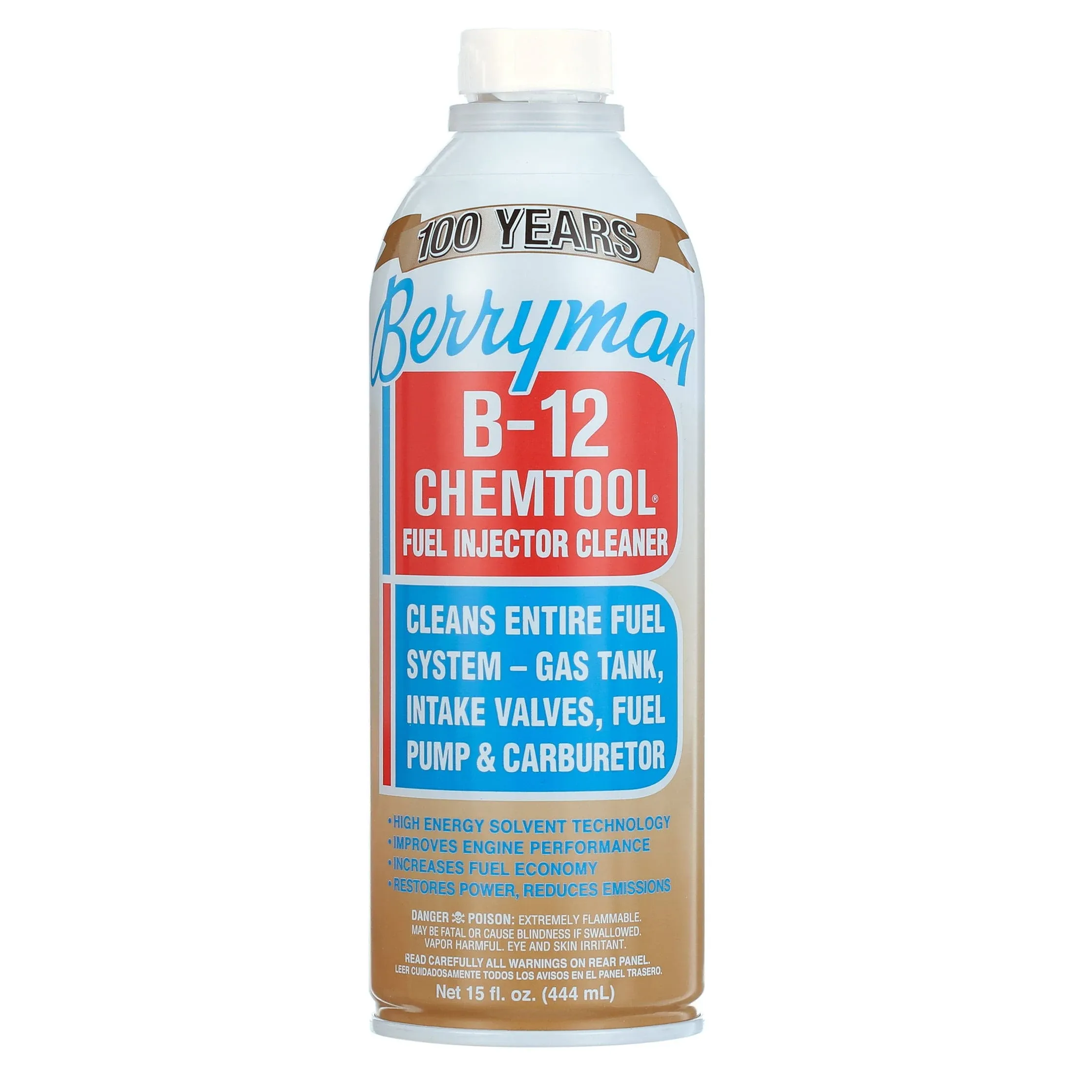 Berryman B-12 Chemtool Fuel System and Injection Cleaner - 15 oz can