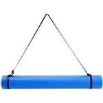 Juvale Plastic Storage Tube - Blue Documents blueprints Artwork Hard Plastic Expandable Carrying Case